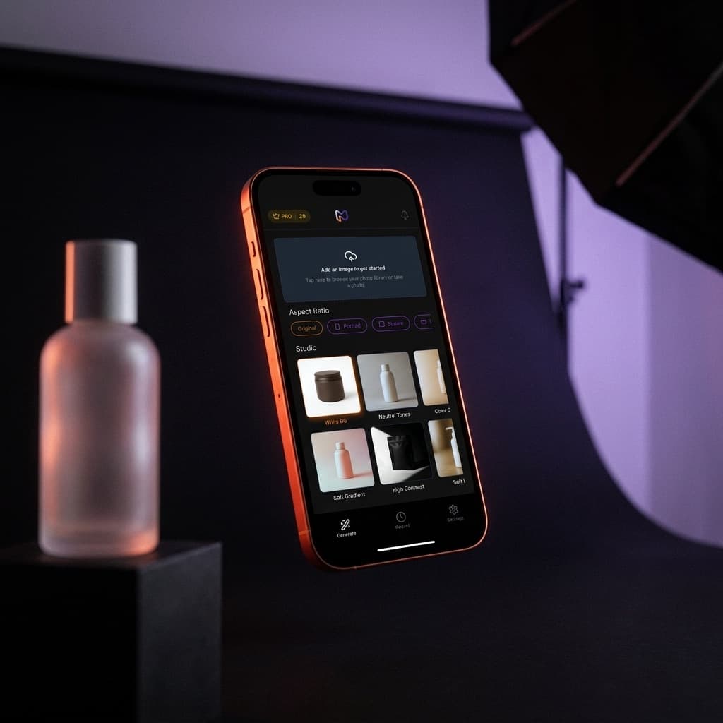 Metamofo AI product photography lifestyle visual